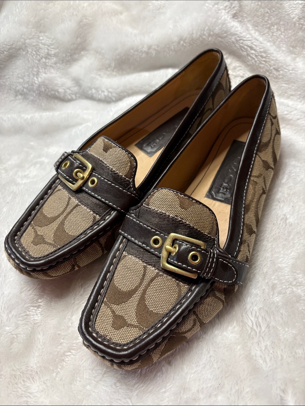 Coach Loafers with Buckle